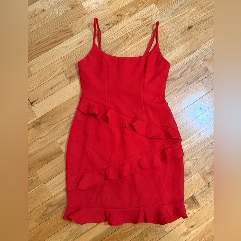 Hello Molly “Through the Dark Dress Red” Dress Sz Small